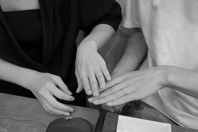 結婚指輪オーダー事例１